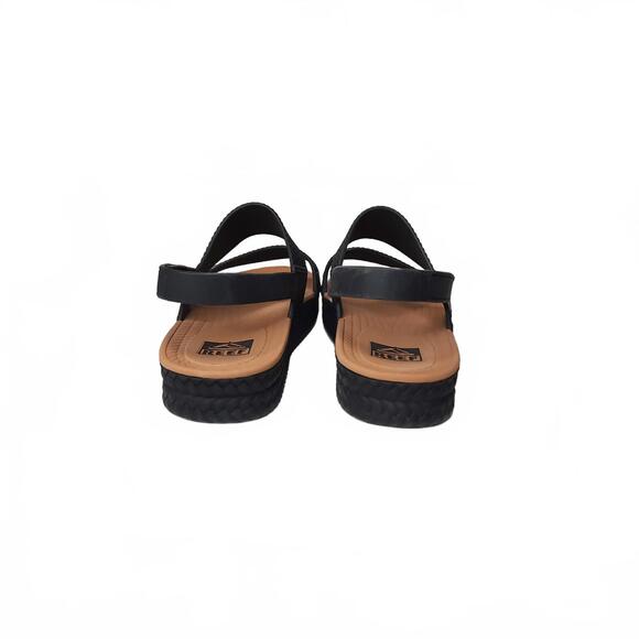 NWOT Reef Women's Water Vista Sandals Black Size 9 - Picture 4 of 6